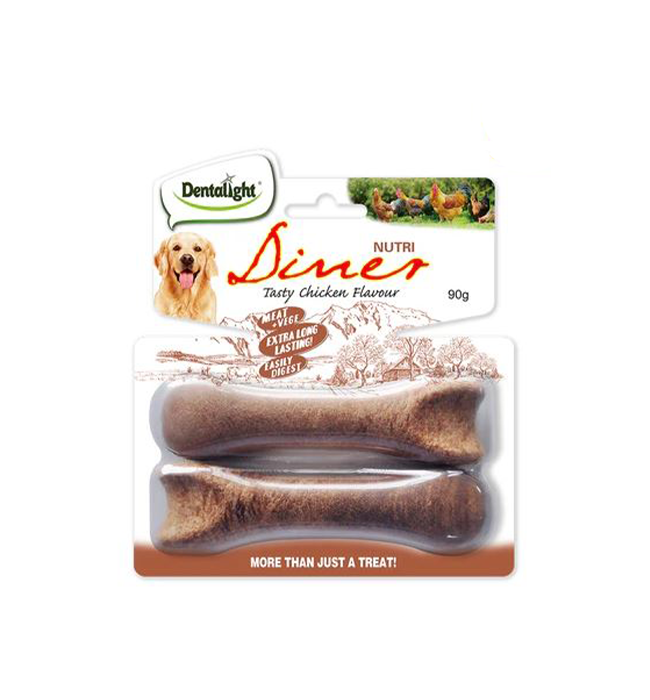 Dentalight Nutri Diner Chicken Dog Treats 90g