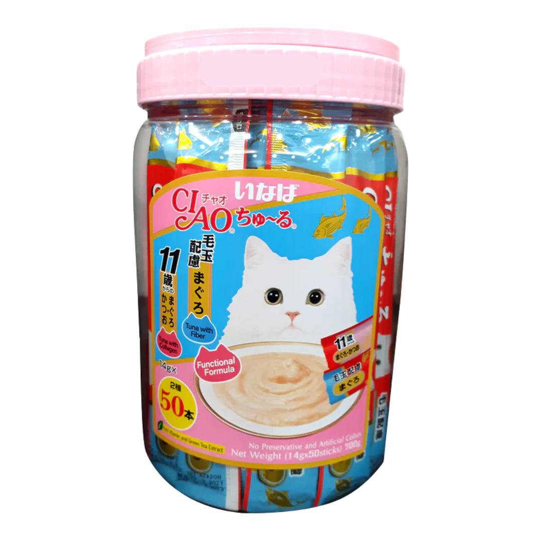 Ciao Churu Tuna With Collagen & Fiber TSC14T 14gx50