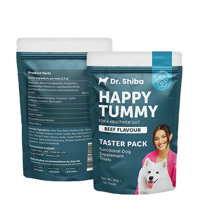 Shiba Happy Tummy Beef Dog Treats 40g – Pet Culture PH