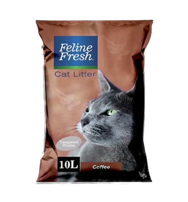 Feline Fresh Cat Litter Sand Coffee 10L