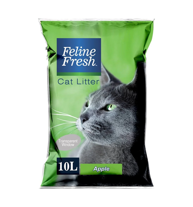 Feline Fresh Cat Litter Sand Apple 10L