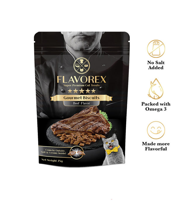 Flavorex Super Premium Cat Treats 75g