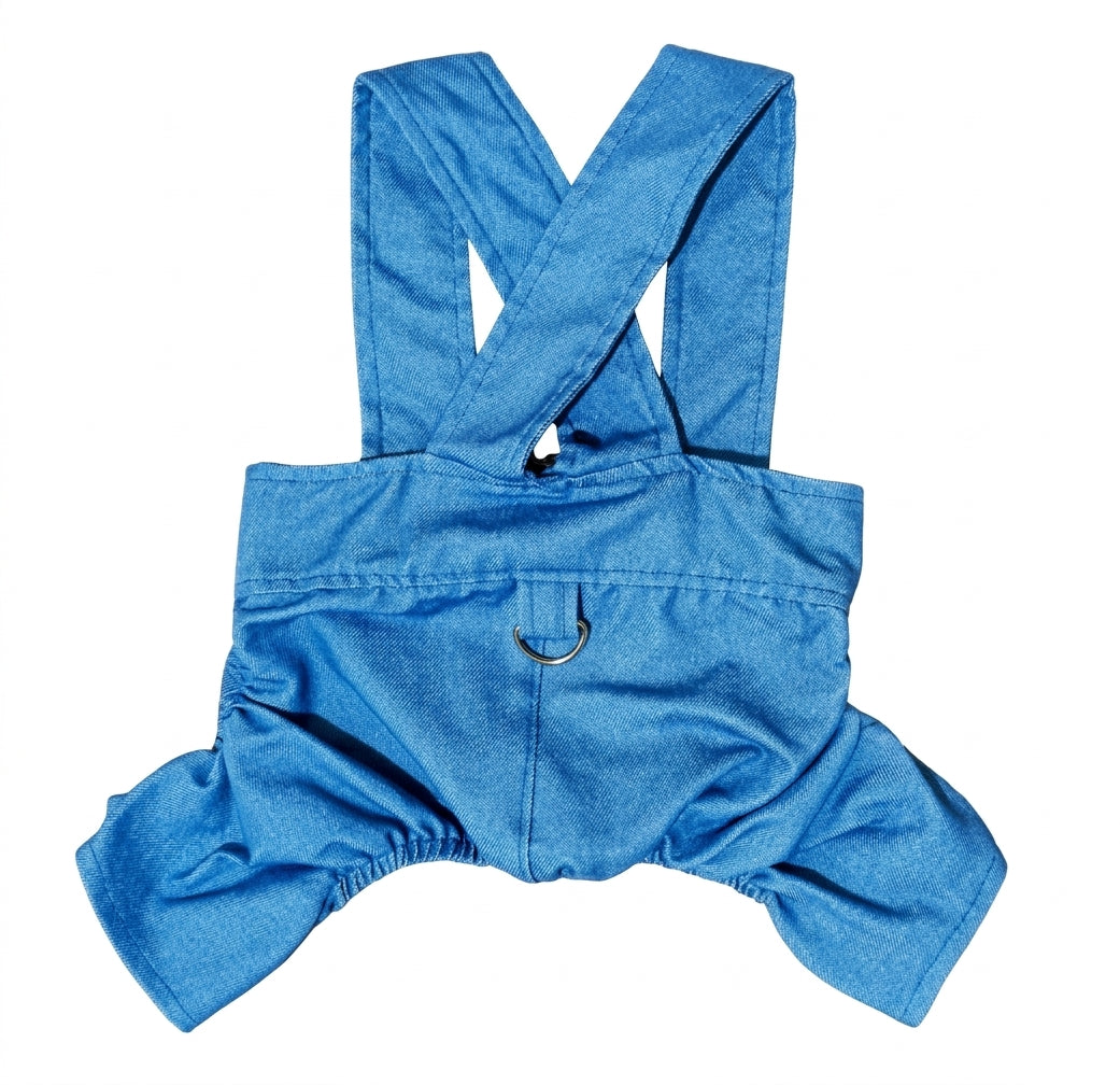 ODRA POOCH COUTURE PET CLOTHES DENIM JUMPER S-4XL