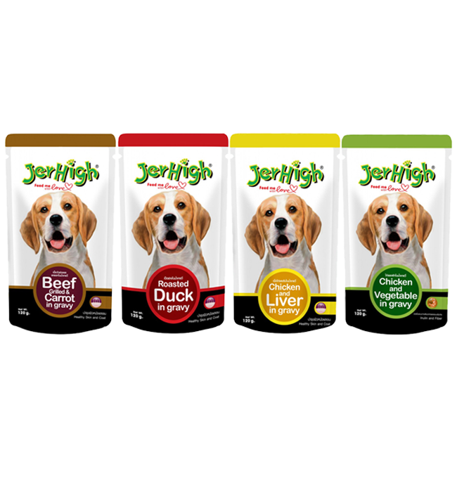 Jerhigh dog food hot sale