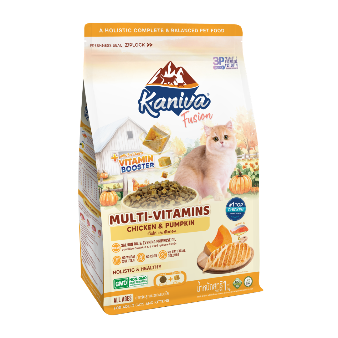 KANIVA FUSION CHICKEN WITH PUMPKIN FLAVOR 1KG