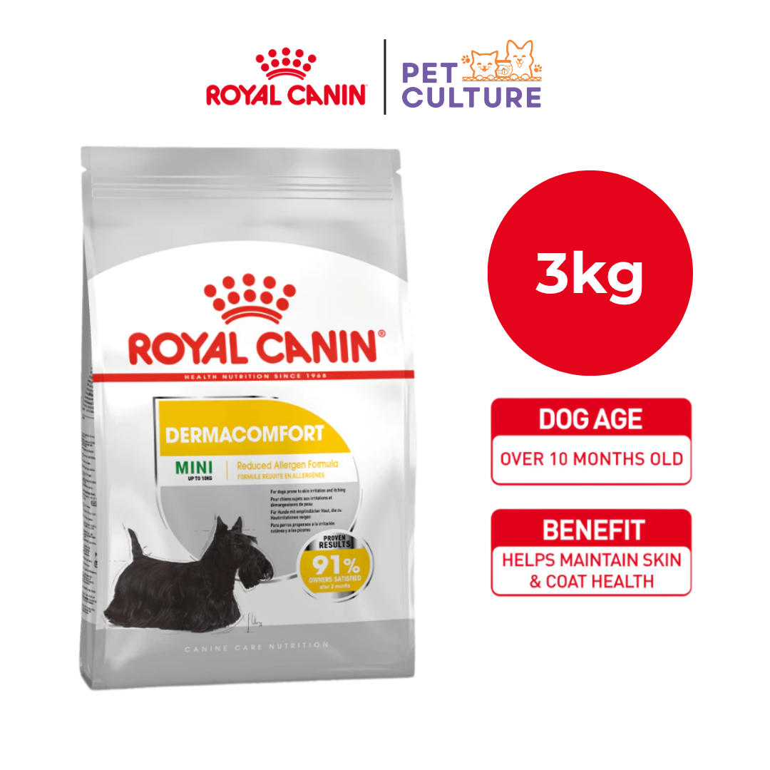 Royal Canin Dermacomfort Mini 3kg – Pet Culture PH