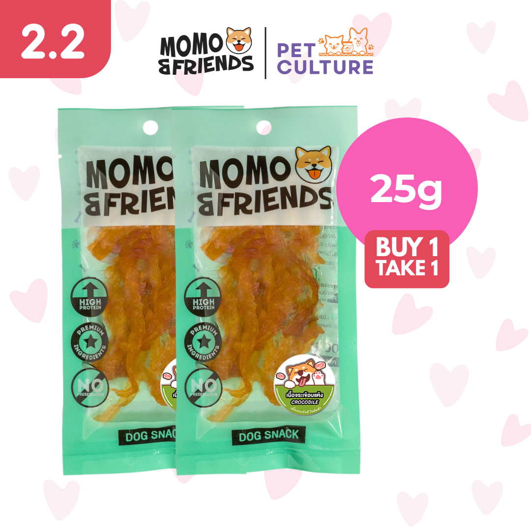 Momo & Friends Crocodile Meat 25g B1T1
