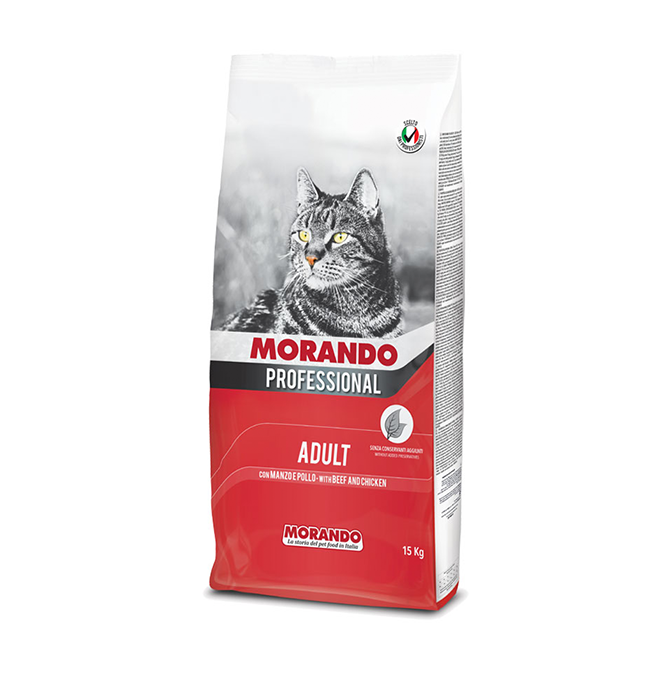 Morando Professional Cat Adult Beef And Chicken 15kg