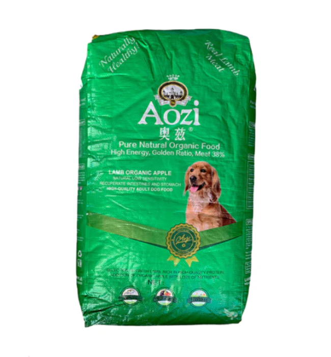 Aozi Organic Adult Dry Dog Food Lamb And Apple 10kg