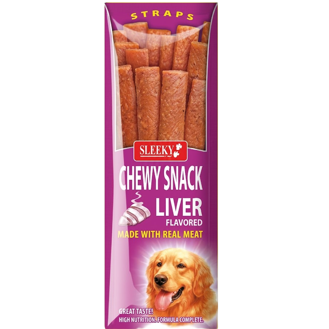 Sleeky Chewy Snack Dog Treats 50g