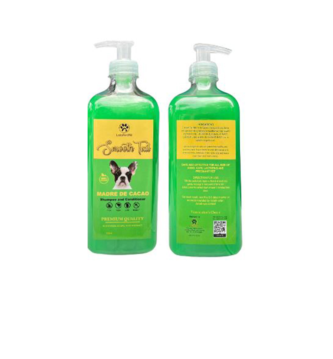 Smooth Tail Madre De Cacao Shampoo and Conditioner Anti Tick and