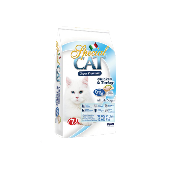 Special Cat Chicken & Turkey All Life Stages 7kg