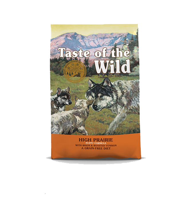 Taste Of The Wild High Prairie with Roasted Bison & Roasted Venison 2kg and 18kg