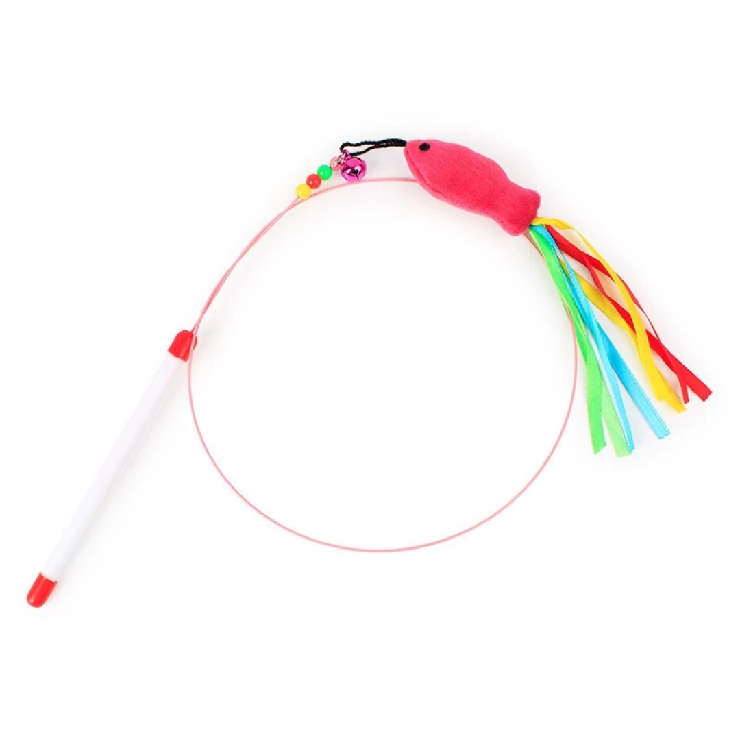 Cat Teaser With Bell Fish