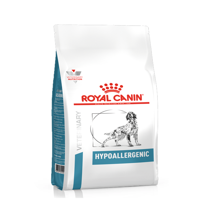 Royal Canin Veterinary Diet HYPOALLERGENIC Dog Dry Food 7kg