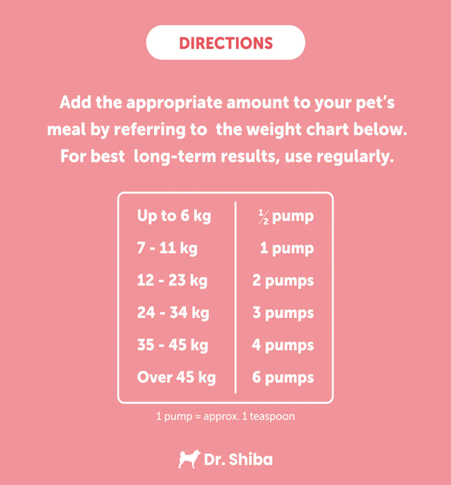 Dr. Shiba Wild Salmon Oil Pet Supplement 200ml