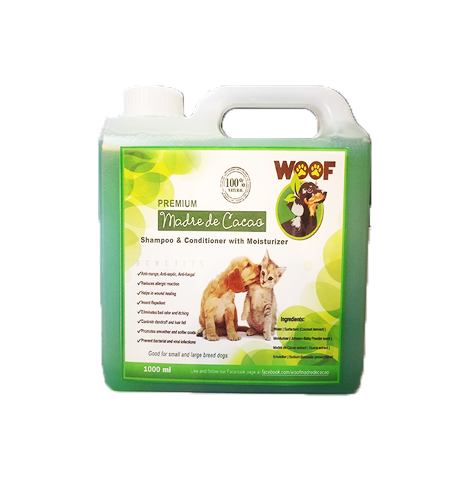 Dog shampoo with sales madre de cacao