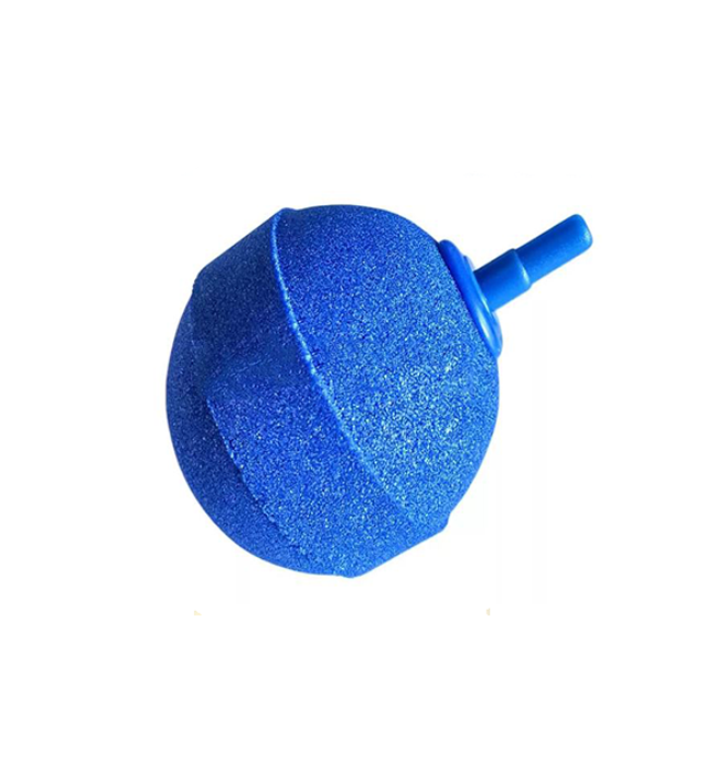 Aquarium Air Stone for Air Pump Round Blue 1Inch
