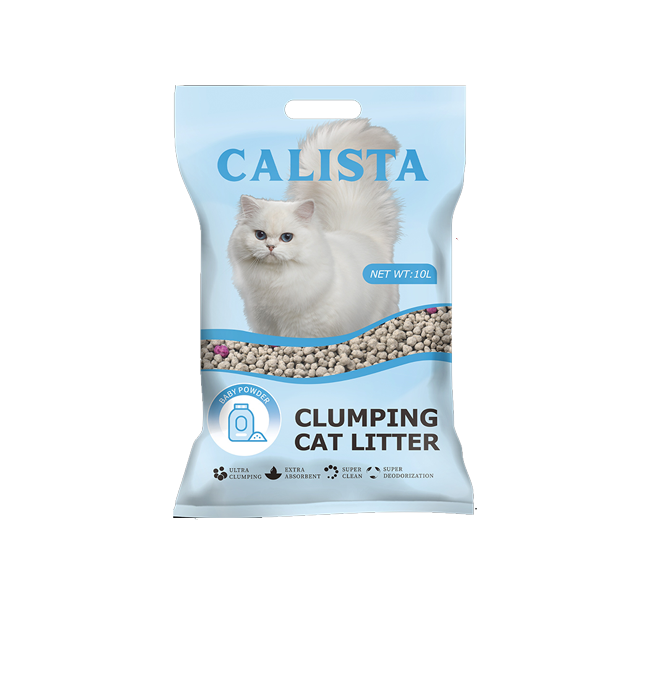 Calista Clumping Cat litter Baby Powder Scent 10L