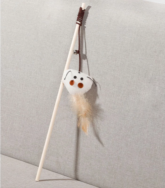 Cat Toy Feather With Bell