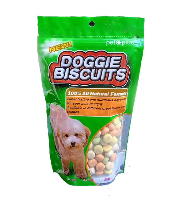 Pet Plus Doggie Biscuits Round 200g