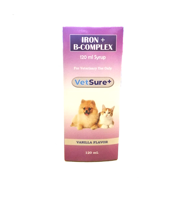 VetSure+ Iron B-Complex Syrup 120ml