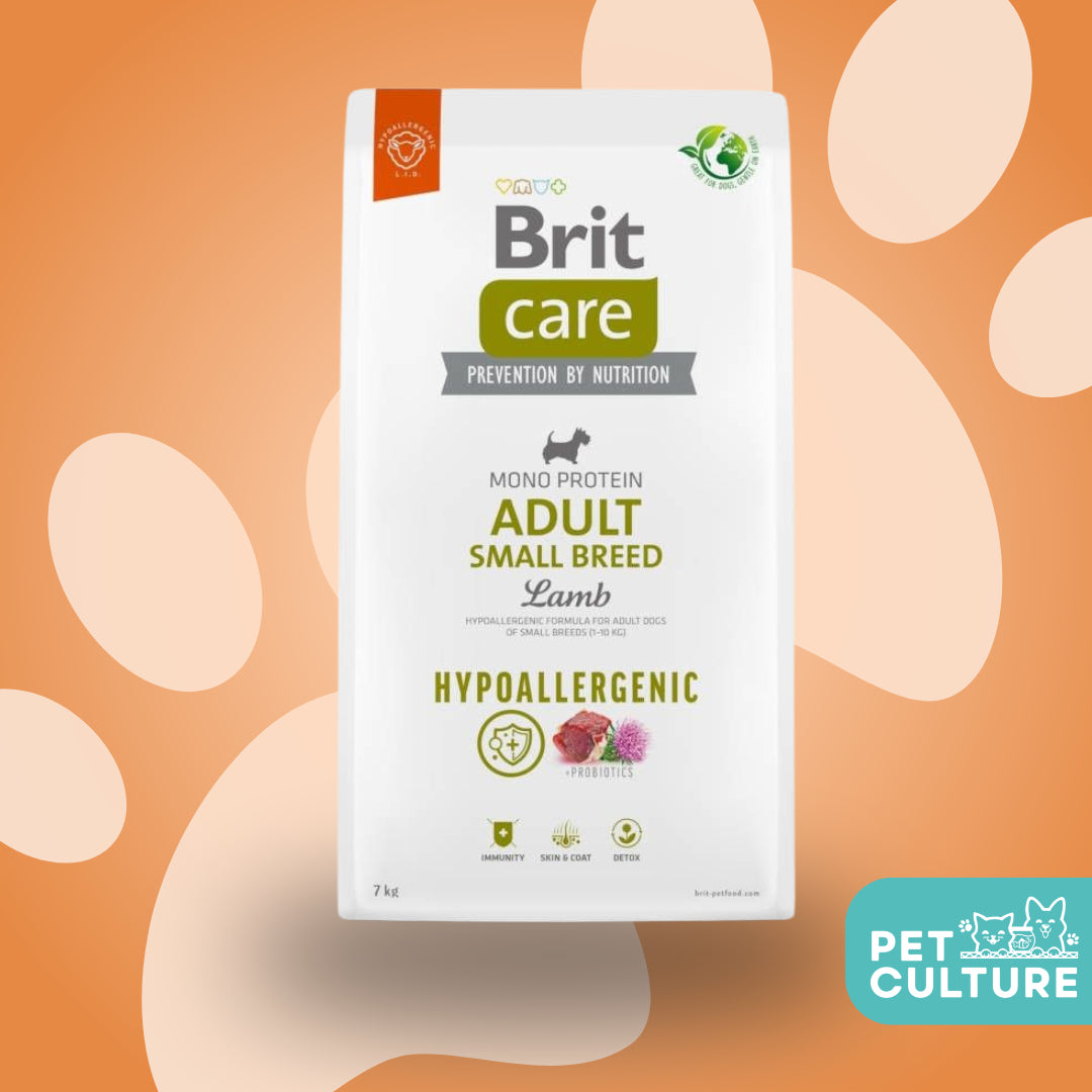 Brit Care Adult Small Breed Hypoallergenic Lamb 7kg