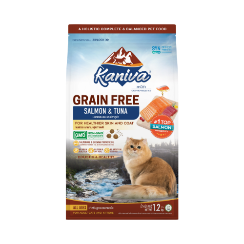 KANIVA Grain Free Formula Salmon and Tuna Flavour 1.2kg