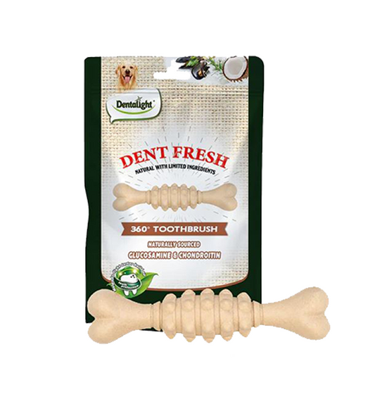 Dentalight Dent Fresh Glucosamine & Chondroitin 18s Dog Treats 150g