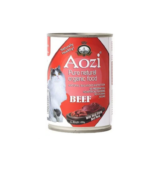 Aozi Cat Can Wet Food Beef 430g