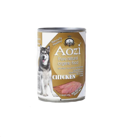 Aozi Can Dog Wet Food Chicken 430g