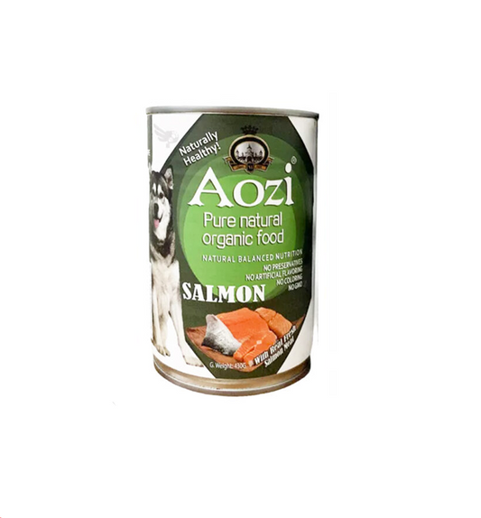 Aozi Can Dog Wet Food Salmon 430g