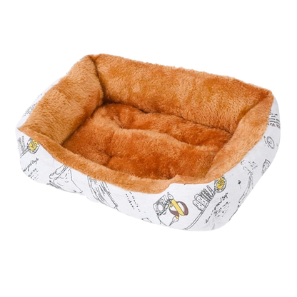 Cozy Rectangular Pet Bed Large