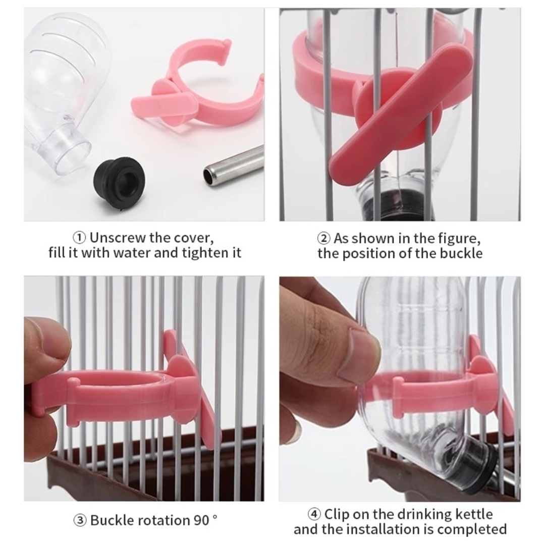 Small Pet Water Feeder Bottle