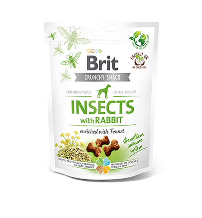 Brit Care Crunchy Snack Insects 200g
