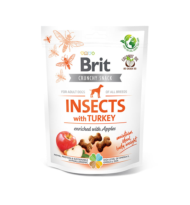 Brit Care Crunchy Snack Insects 200g
