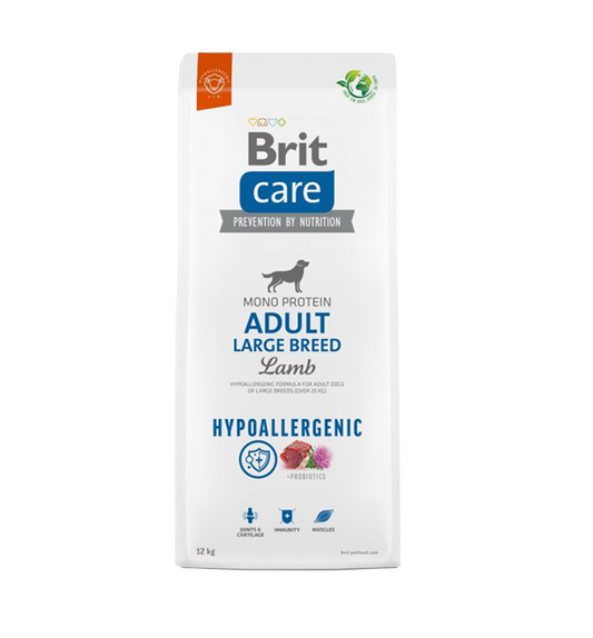 Brit Care Adult Large Breed Hypoallergenic Lamb 12kg