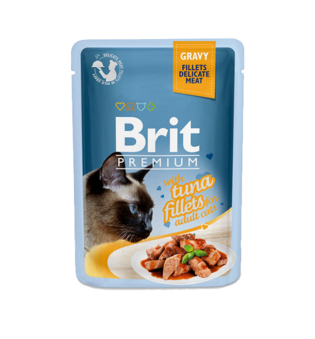 Brit Premium Jelly Fillet & Gravy 85g
