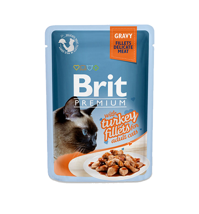 Brit Premium Jelly Fillet & Gravy 85g