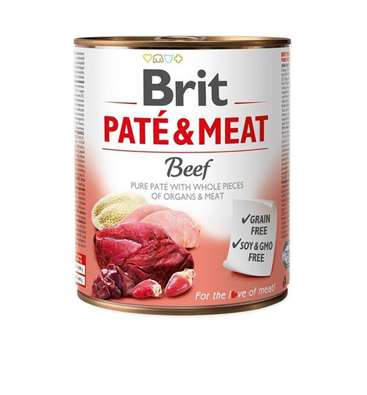 Brit Pate & Meat Beef 800g