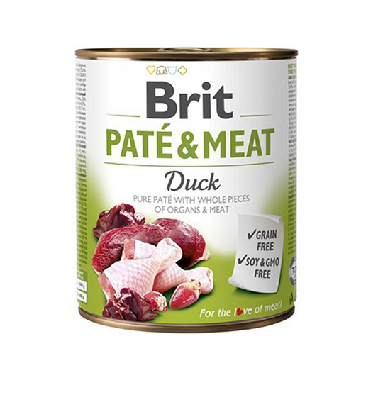 Brit Pate & Meat Duck 800g