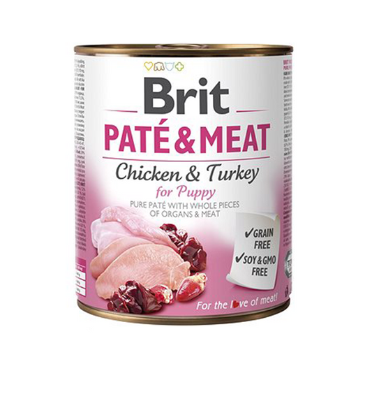 Brit Pate & Meat Puppy 800g
