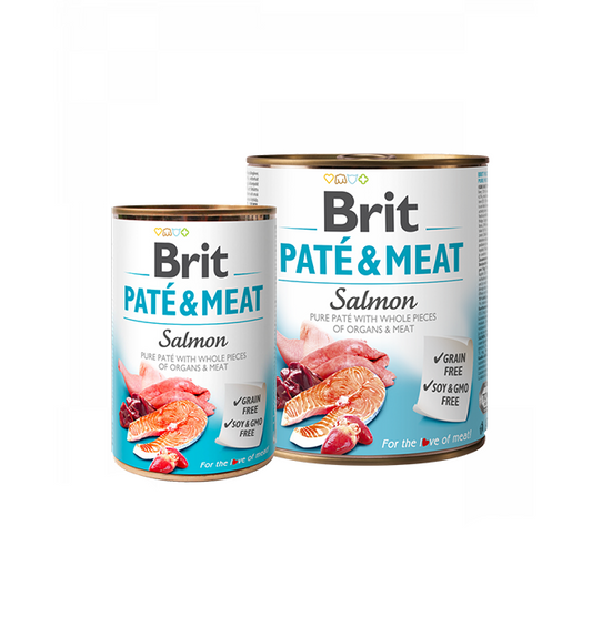 BRIT PATE & MEAT - SALMON
