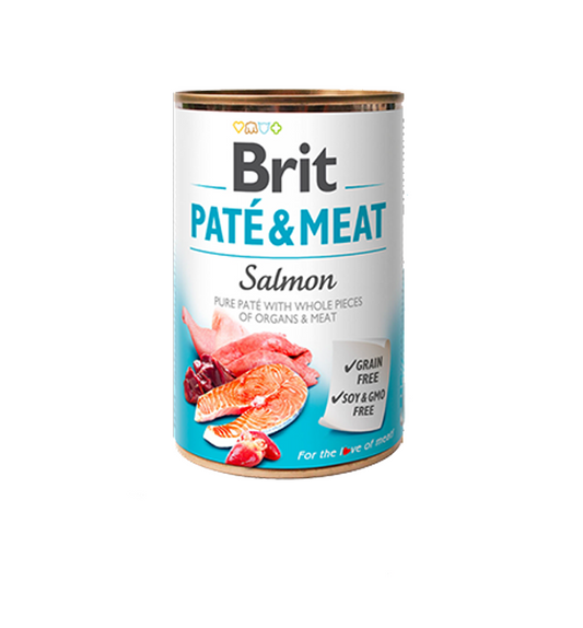 Brit Pate & Meat Salmon 400g
