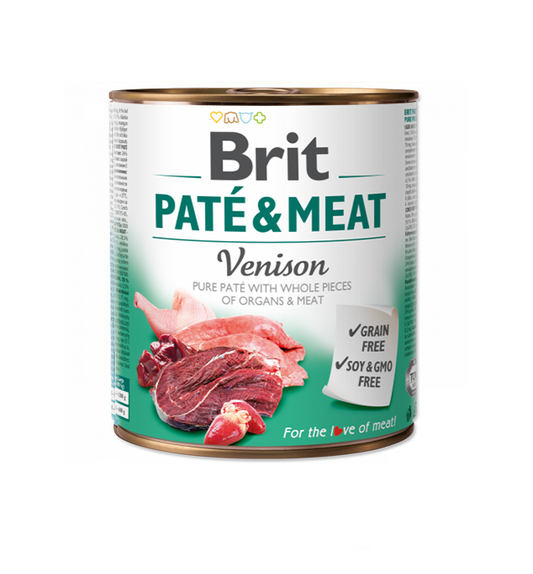 Brit Pate & Meat Venison 800g