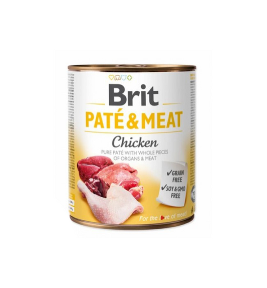 Brit Pate & Meat Chicken 800g