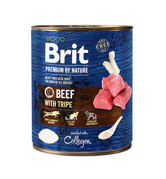 Brit Premium By Nature Beef w/ Tripe 800g