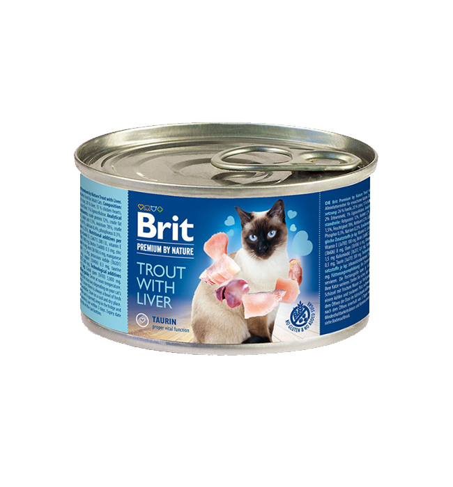 Brit Premium by Nature For Cat 200g
