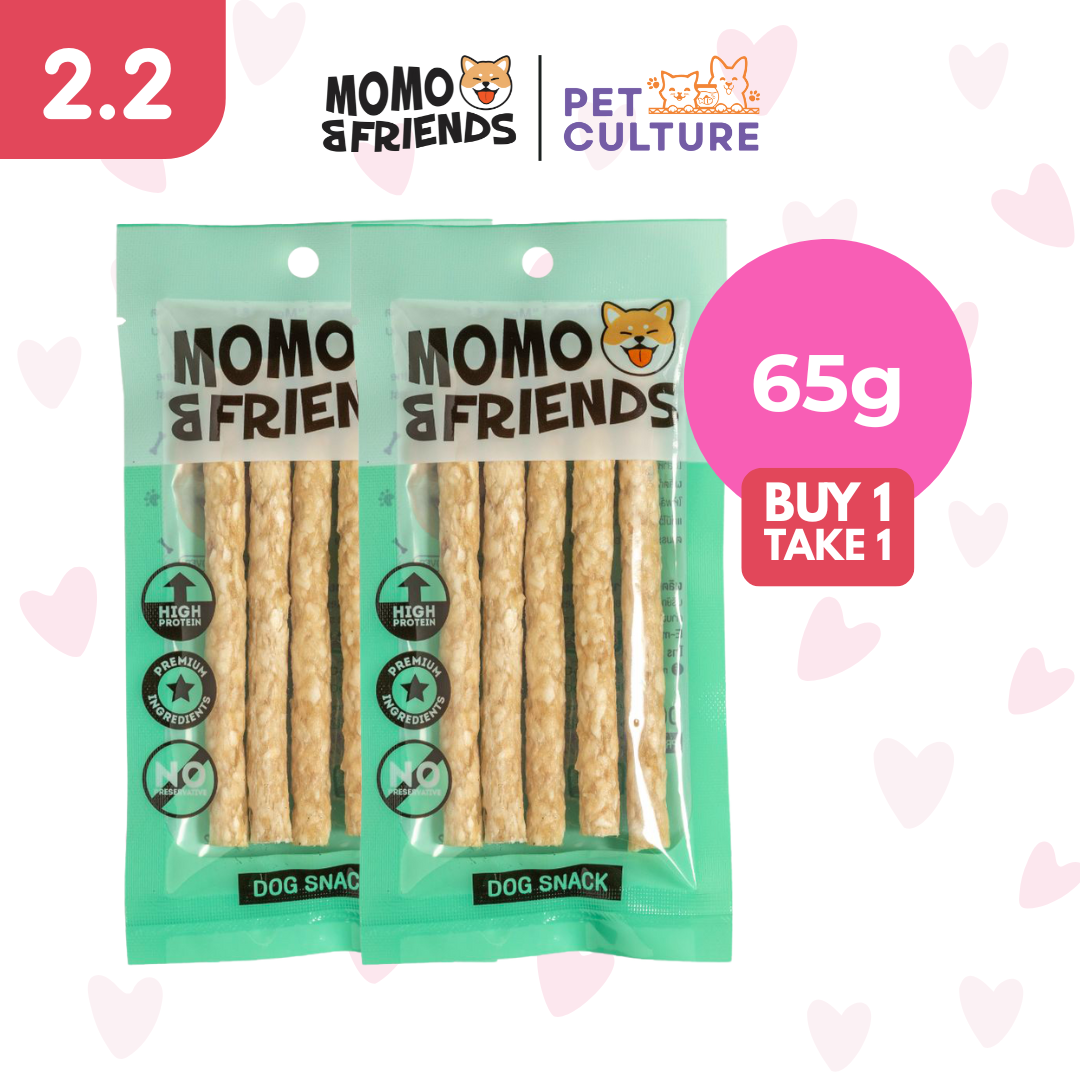 Momo & Friends Crunchy Stick 65g B1T1