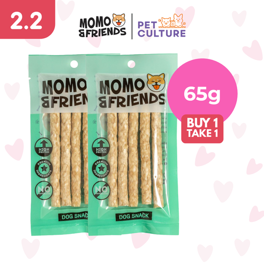 Momo & Friends Crunchy Stick 65g B1T1
